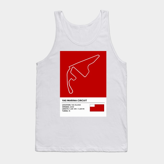 Yas Marina Circuit - new [info] Tank Top by sednoid